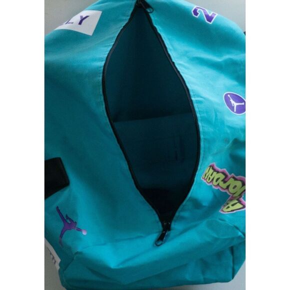 Nike Air Jordan Jumpman Sport Duffel Bag Blue Michael Jordan Strap Bag - Picture 7 of 12